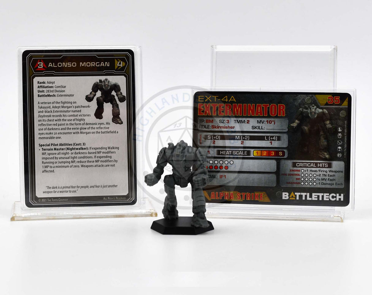 Exterminator Miniature / Comstar Command Level II [Battletech]