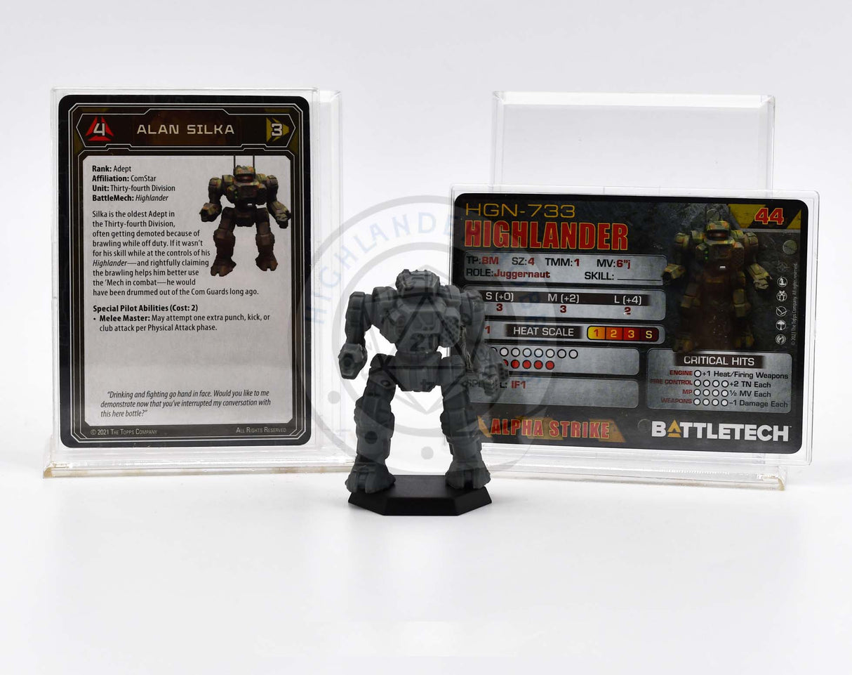 Highlander Miniature / Comstar Command Level II [Battletech]