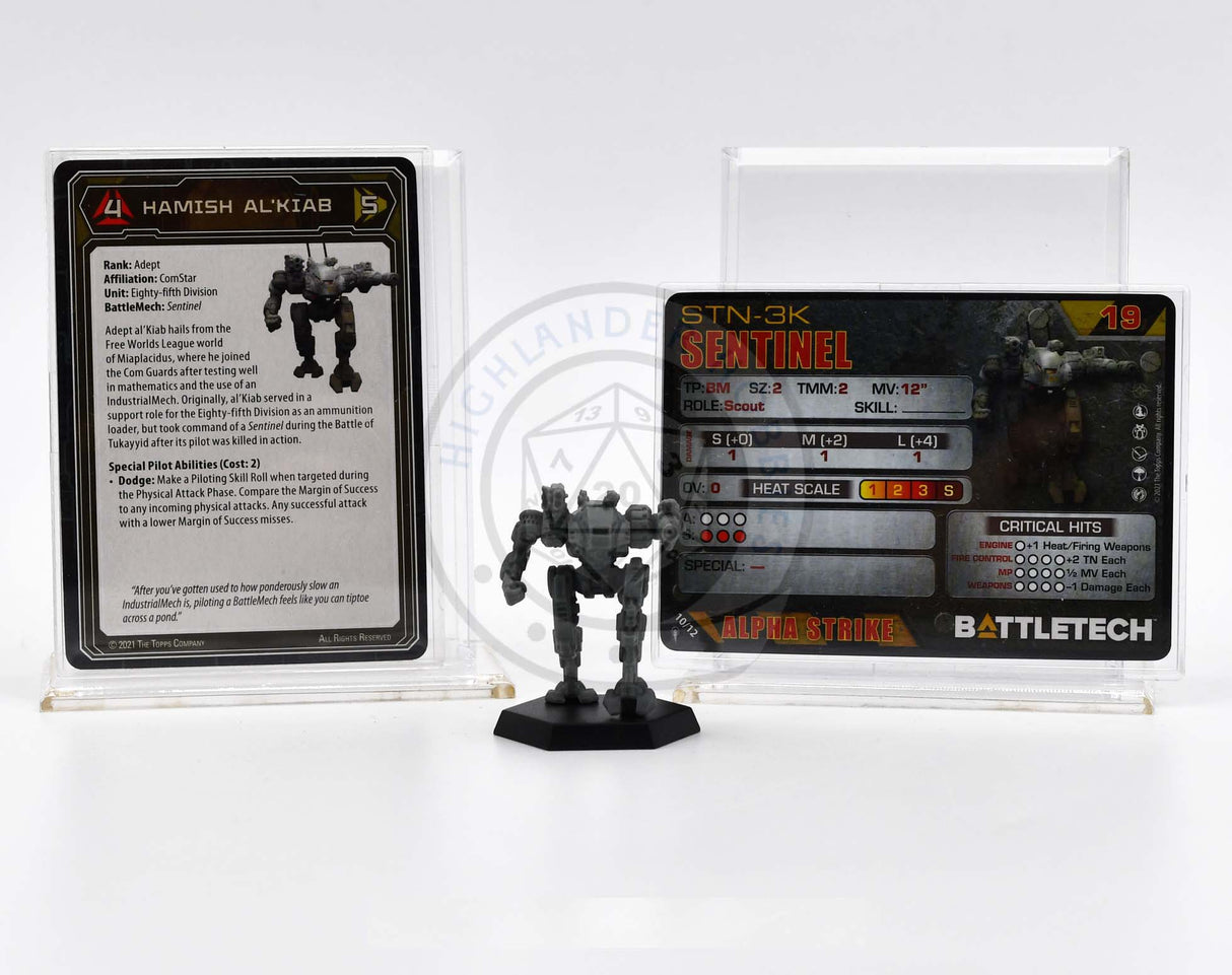 Sentinel Miniature / Comstar Command Level II [Battletech]