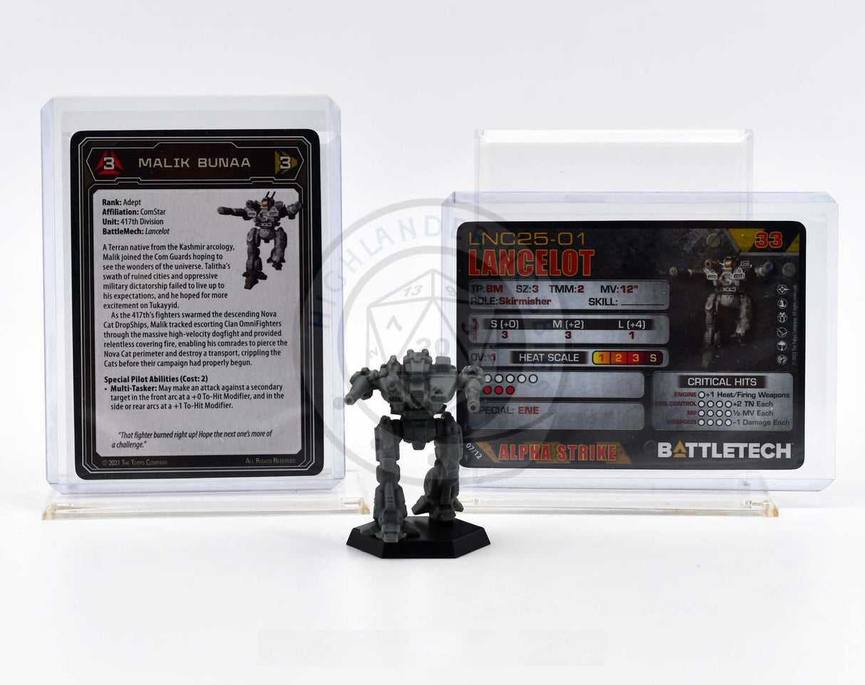 Lancelot Miniature / Comstar Battle Level II [Battletech]