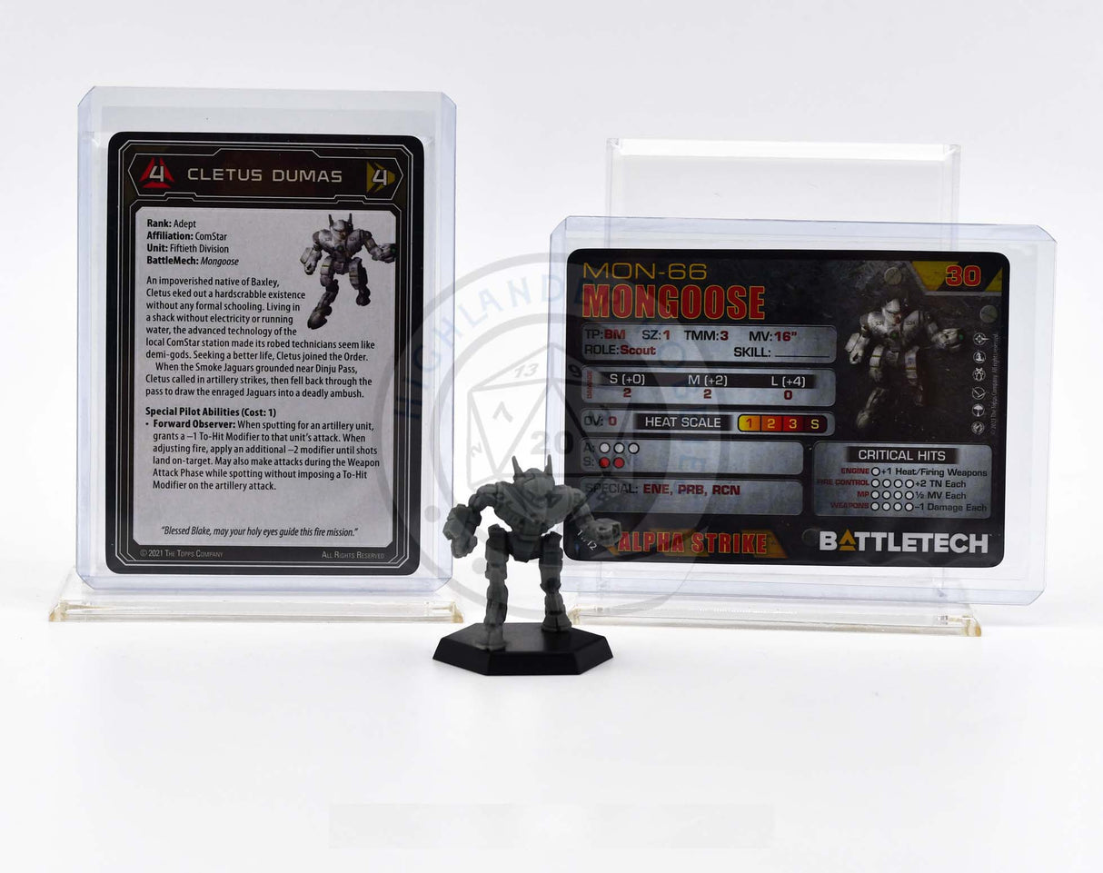 Mongoose Miniature / Comstar Battle Level II [Battletech]