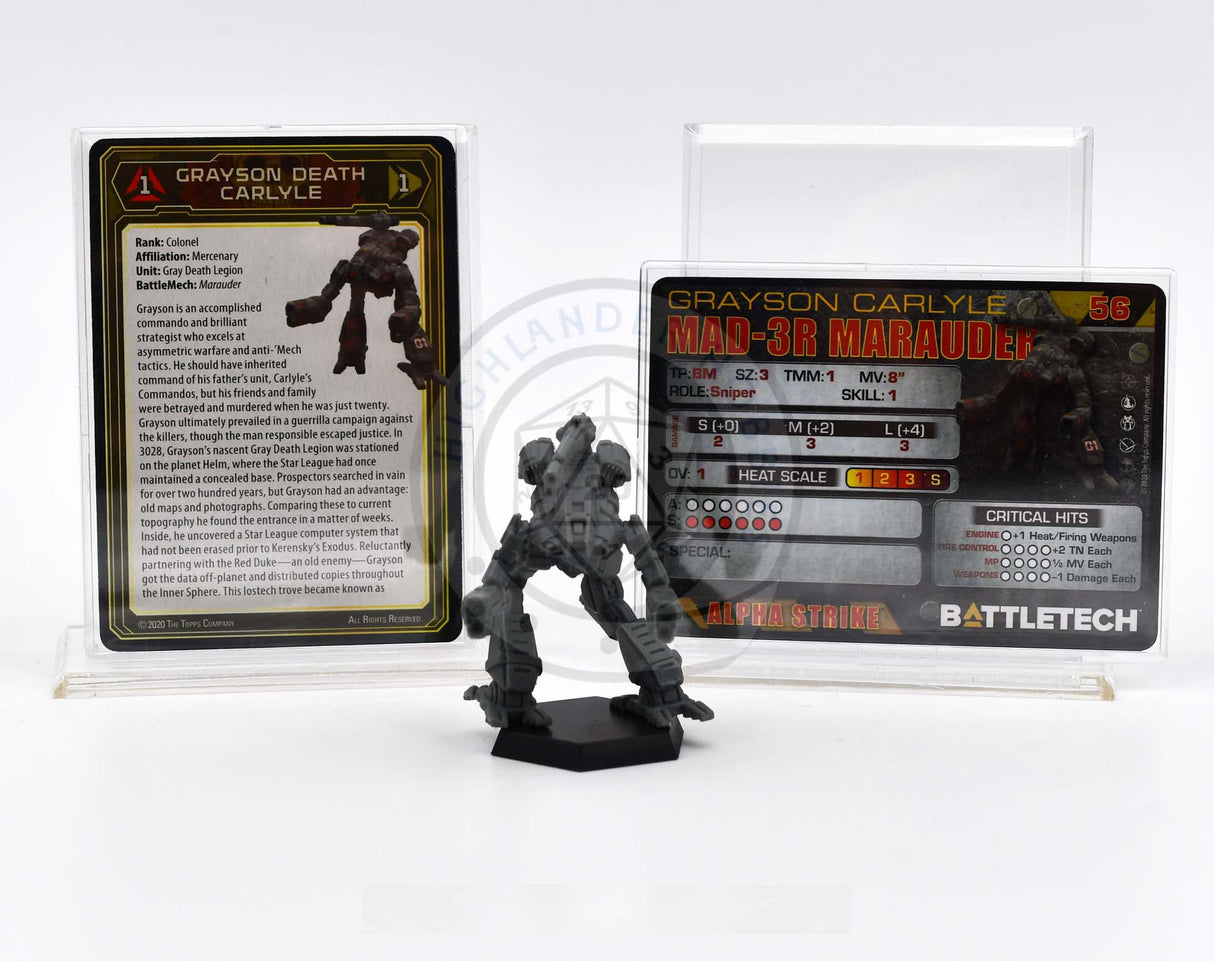Marauder [Carlyle] Miniature / Legendary Mechwarriors I [Battletech]