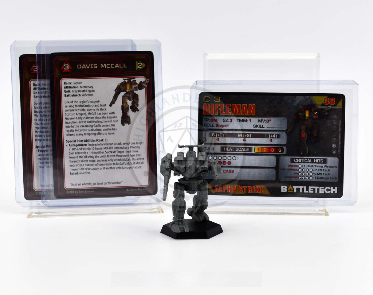Rifleman Miniature / Wolf's Dragoons Assault Star [Battletech]