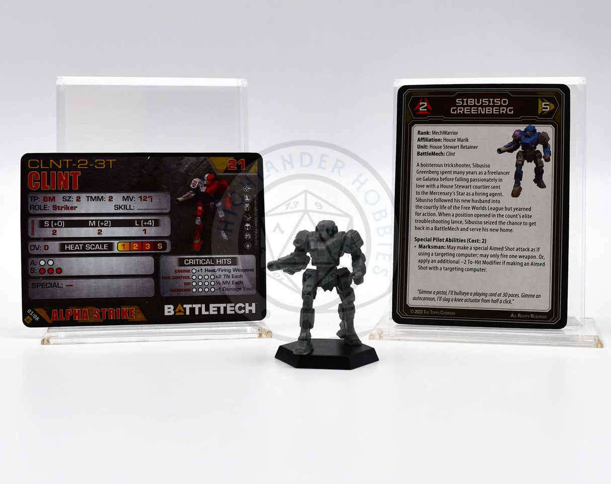 Clint Miniature / Inner Sphere Pursuit Lance 35752 [Battletech] Catalyst