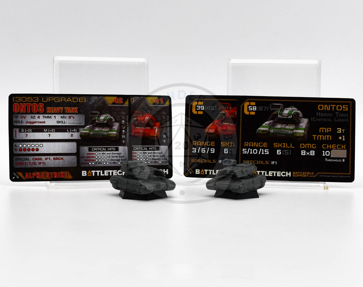 Ontos Heavy Tank Miniatures / Recon & Hunter Lances Force Pack [Battletech]