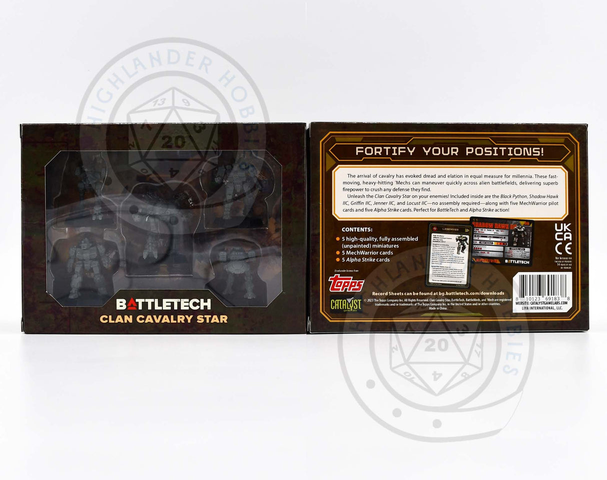 Clan Calvary Star Force Pack 35755 [Battletech]