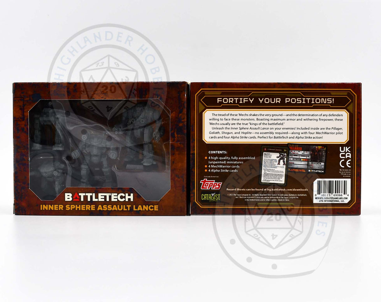 Inner Sphere Assault Lance Force Pack 35757 [Battletech]
