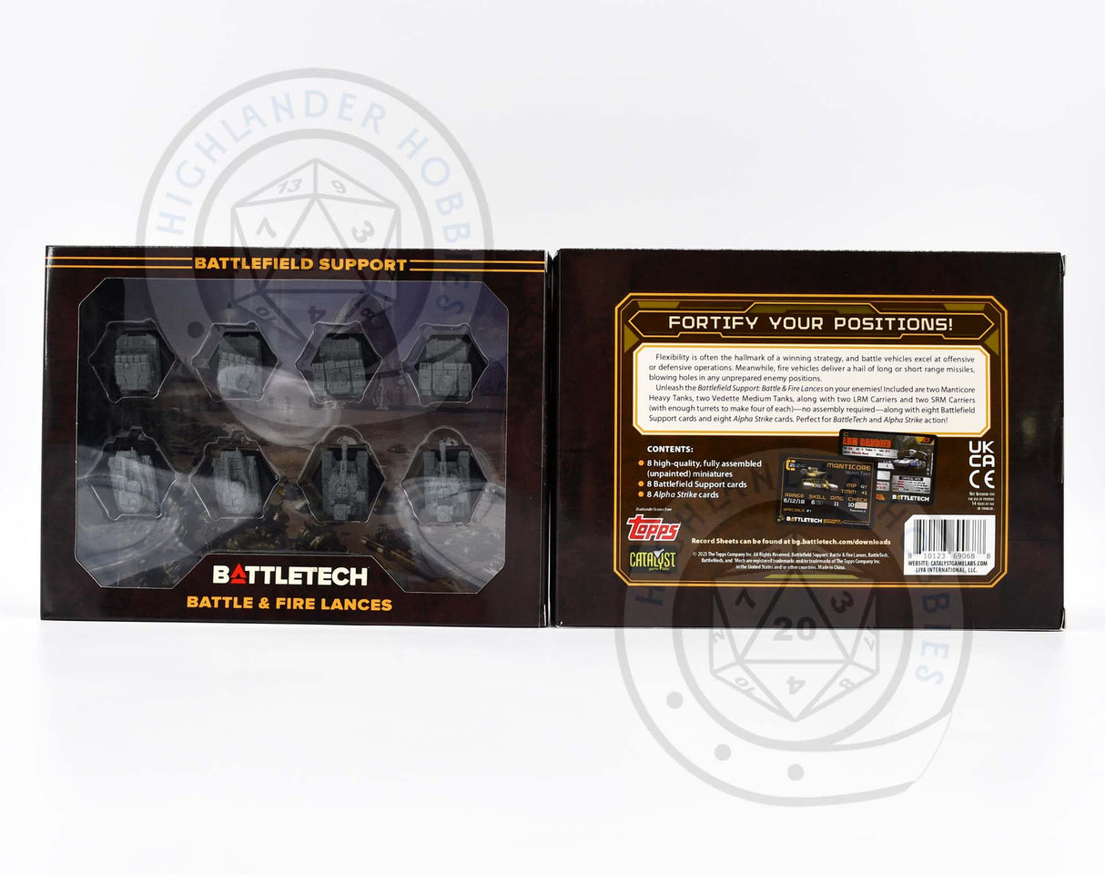 Battle & Fire Lances Force Pack 35759 [Battletech]