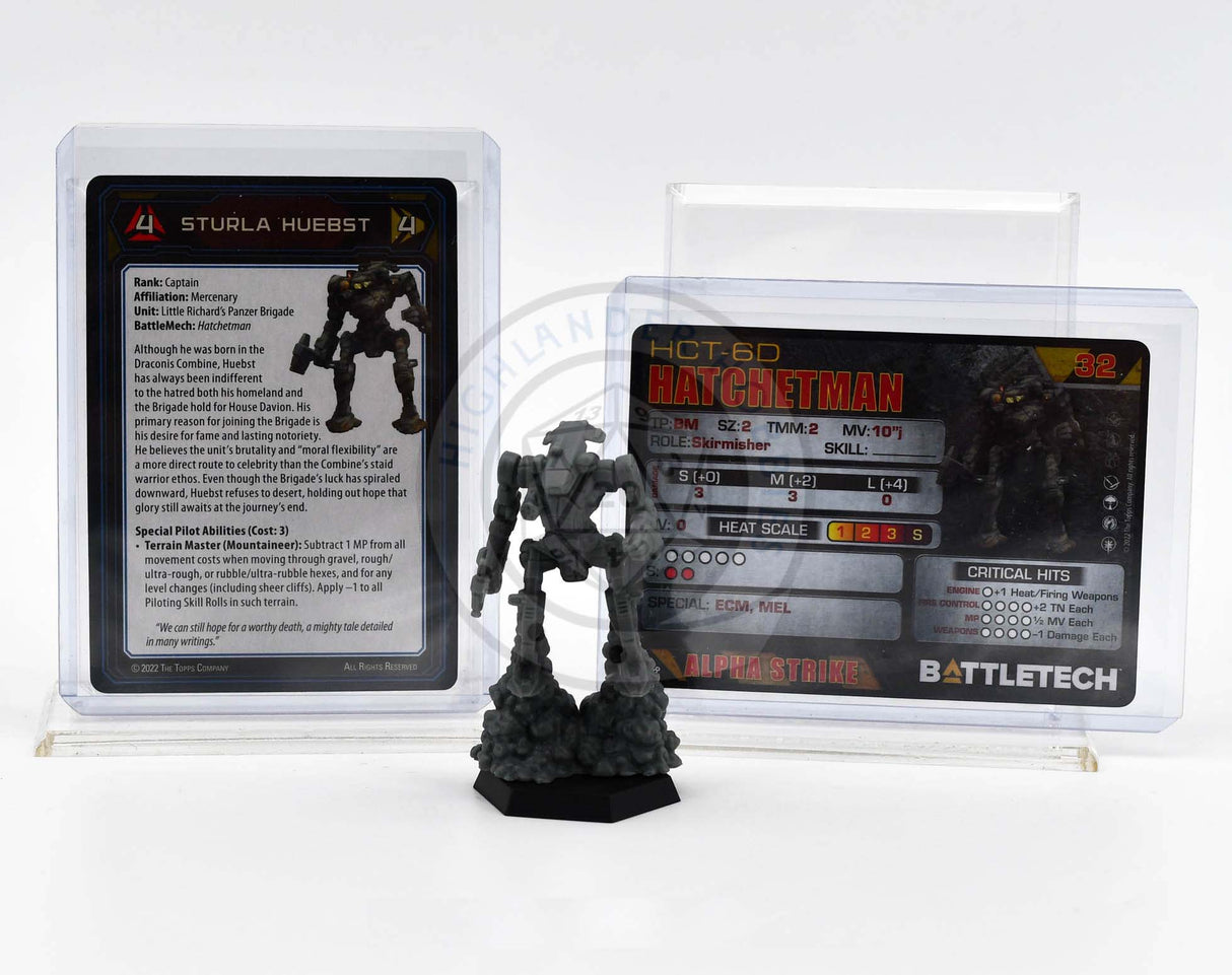 Hatchetman Miniature / Hansen's Roughriders Battle Lance [Battletech]