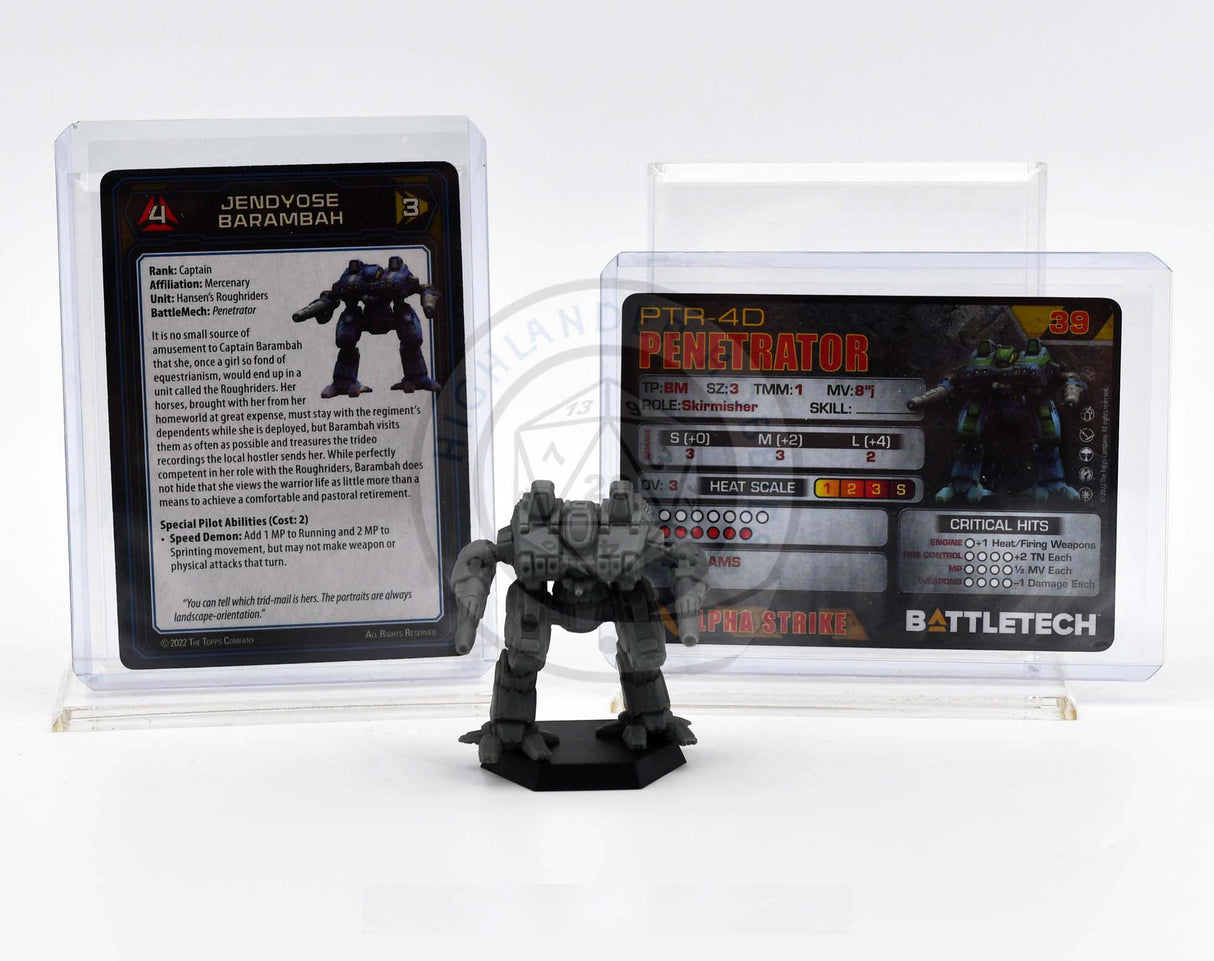 Penetrator Miniature / Hansen's Roughriders Battle Lance [Battletech]