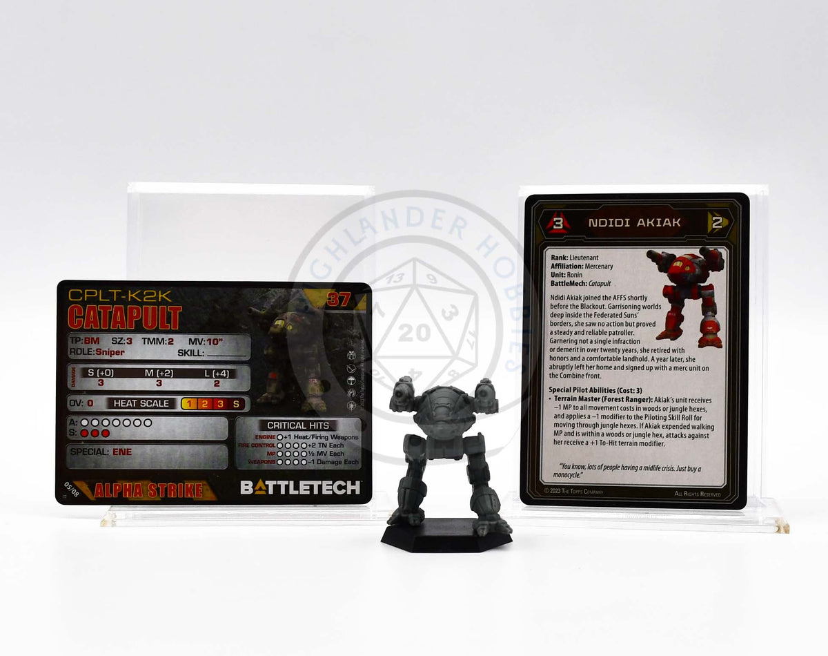 Catapult Miniature / Gray Death Legion Heavy Battle Lance 35765 [Battletech] Catalyst