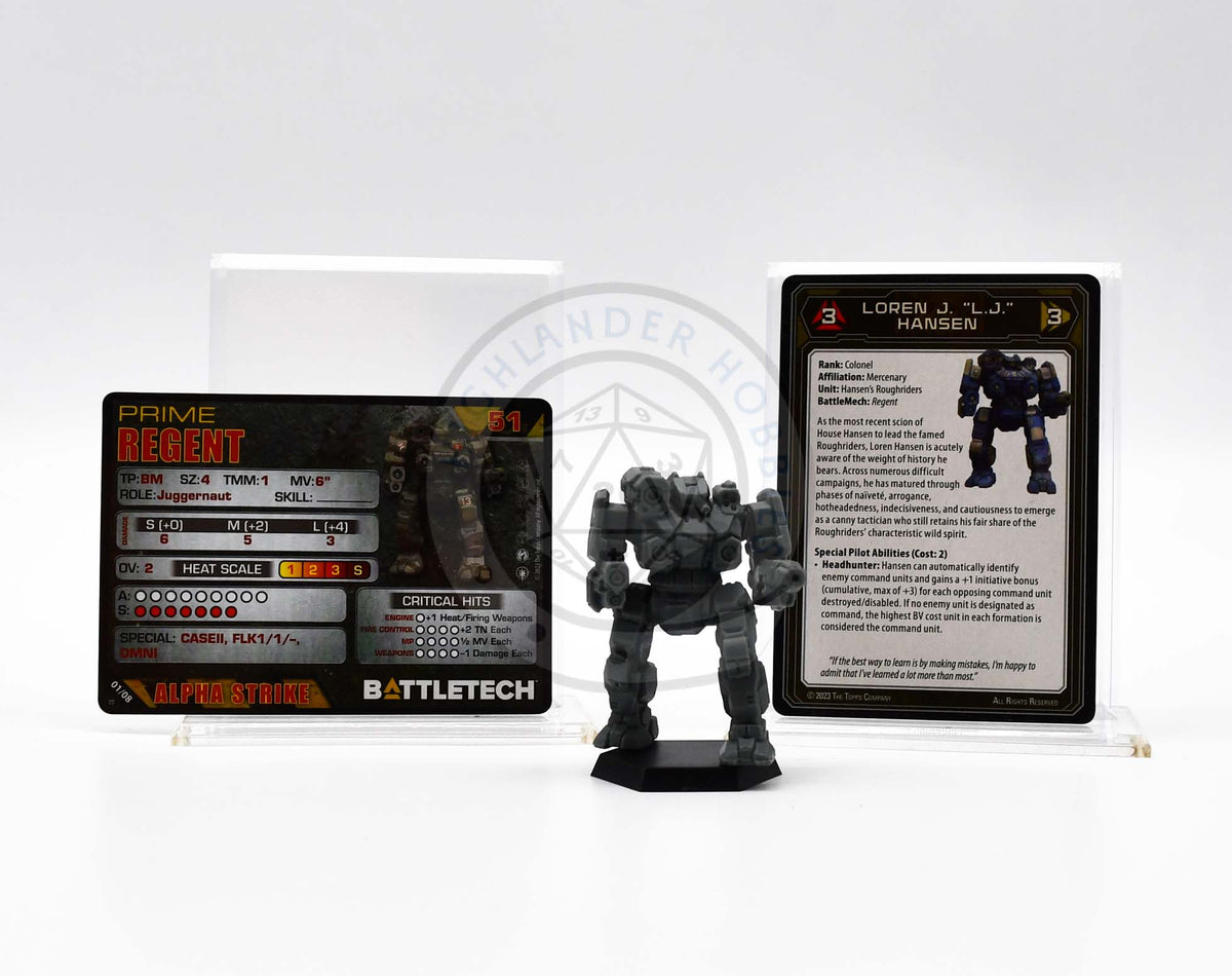 Regent Miniature / Gray Death Legion Heavy Battle Lance 35765 [Battletech] Catalyst
