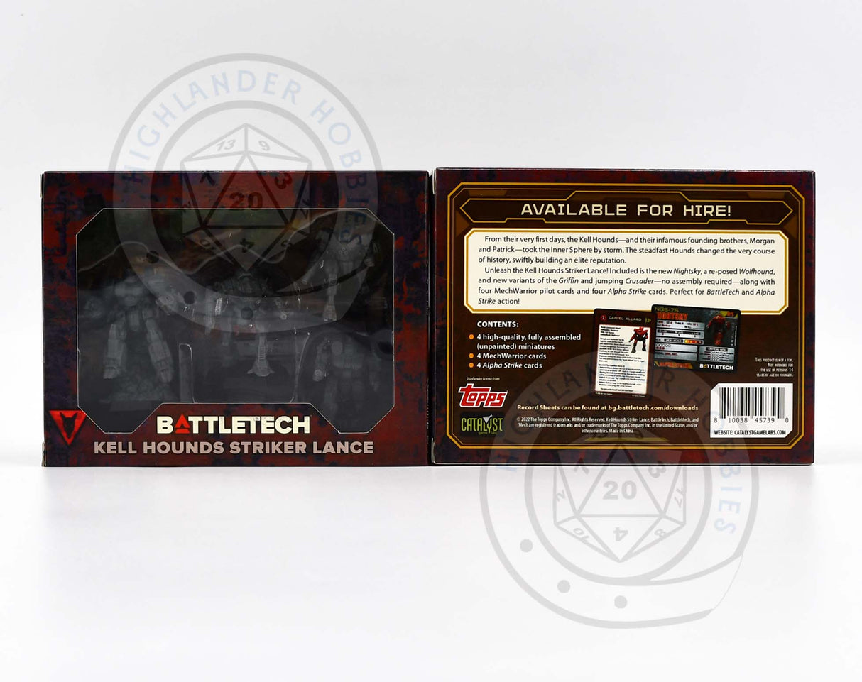 Kell Hounds Striker Lance Force Pack 35766 [Battletech]