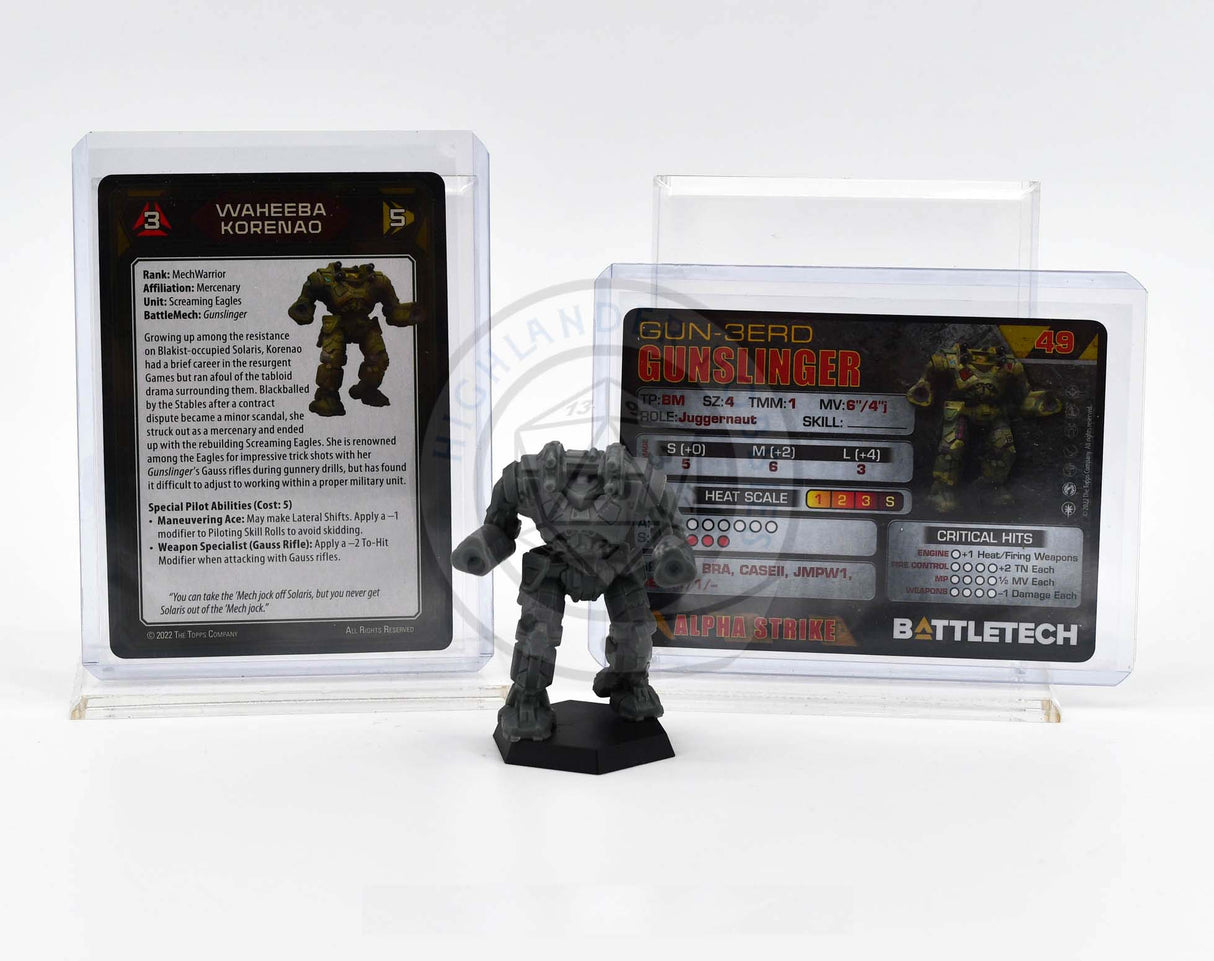 Gunslinger Miniature / Northwind Highlanders Command Lance [Battletech]