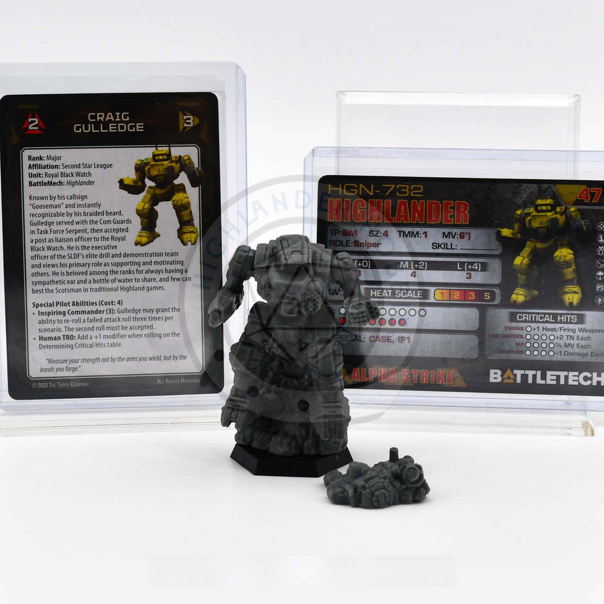 Highlander Miniature / Northwind Highlanders Command Lance [Battletech ...
