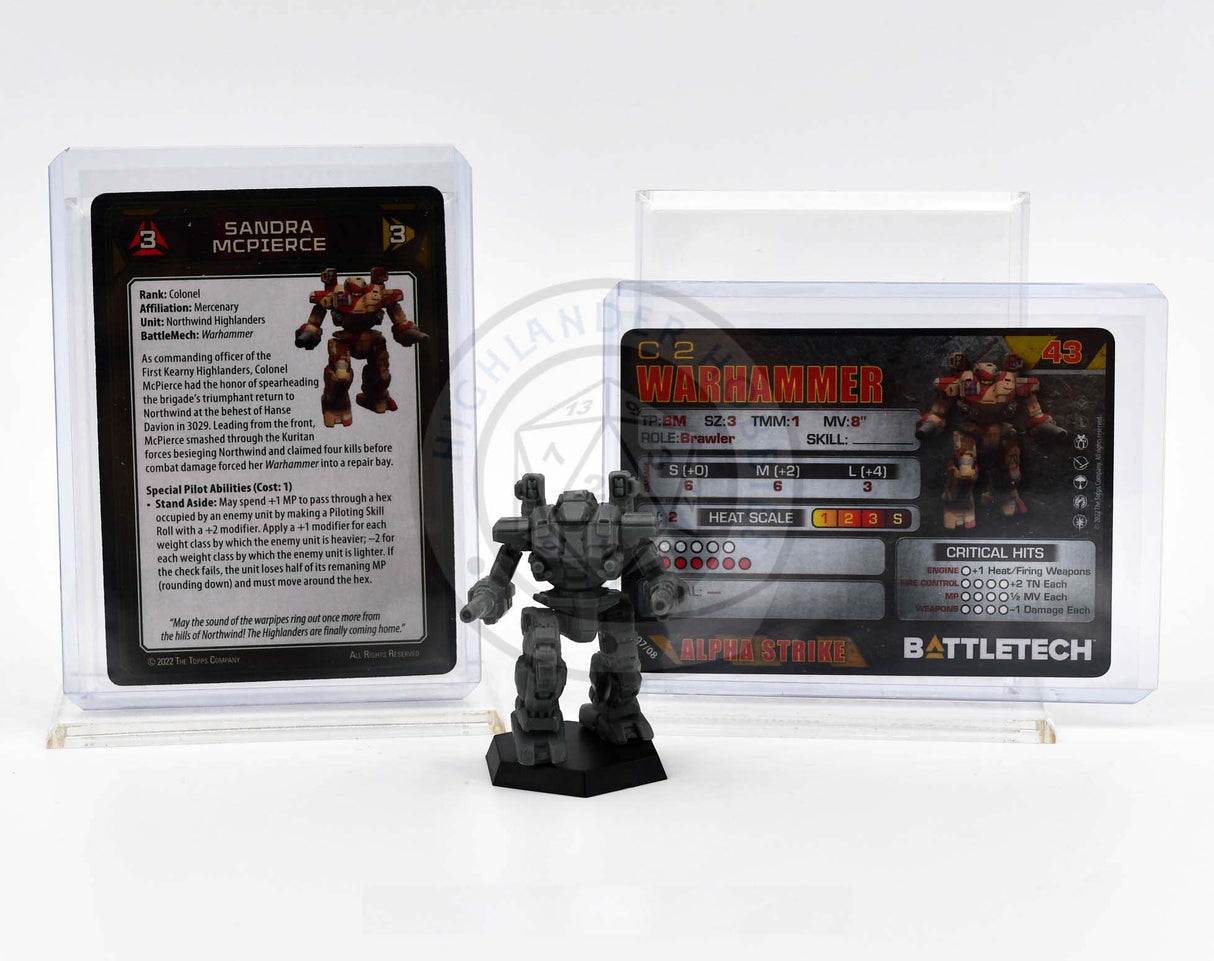 Warhammer Miniature / Northwind Highlanders Command Lance [Battletech]