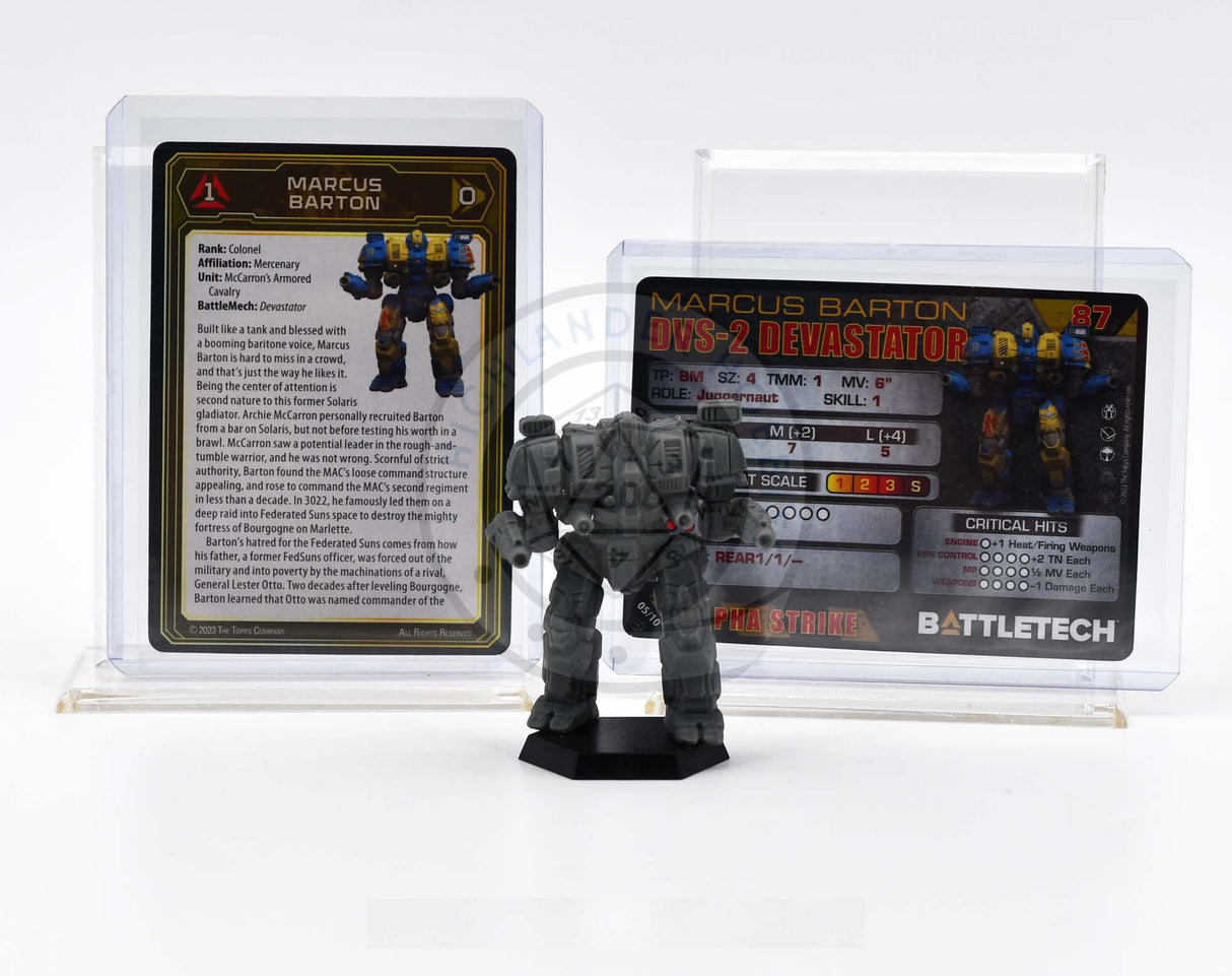 Devastator [Barton] Miniature / Legendary Mechwarriors II [Battletech]