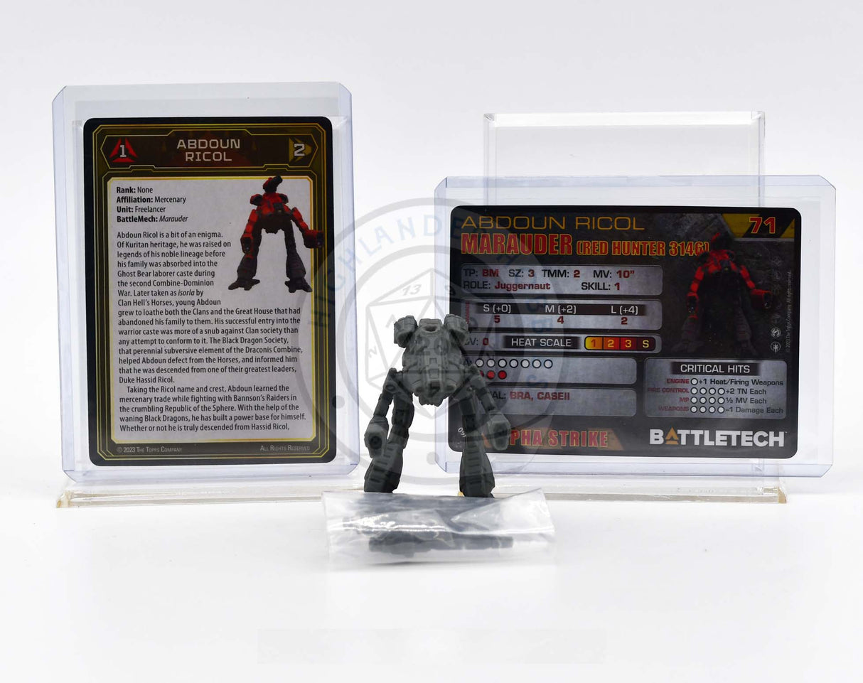 Marauder [Ricol] Miniature / Legendary Mechwarriors II [Battletech]