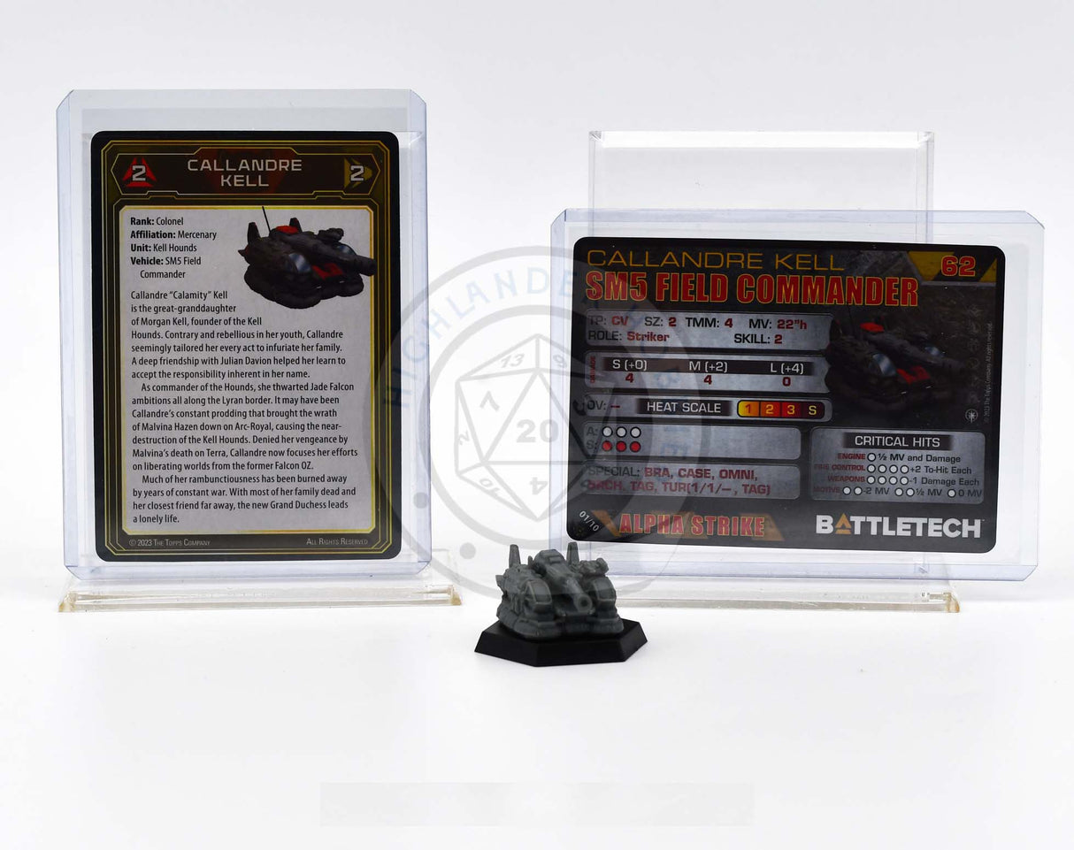 SM5 Field Commander [Kell] Miniature / Legendary Mechwarriors II [Battletech]