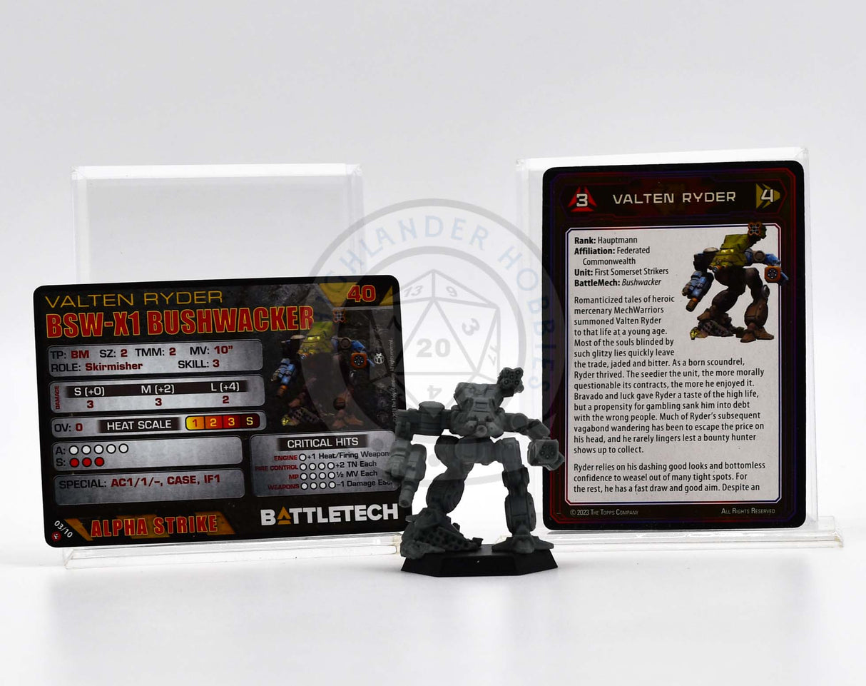 Bushwacker Miniature / 1st Somerset Strikers [Battletech]