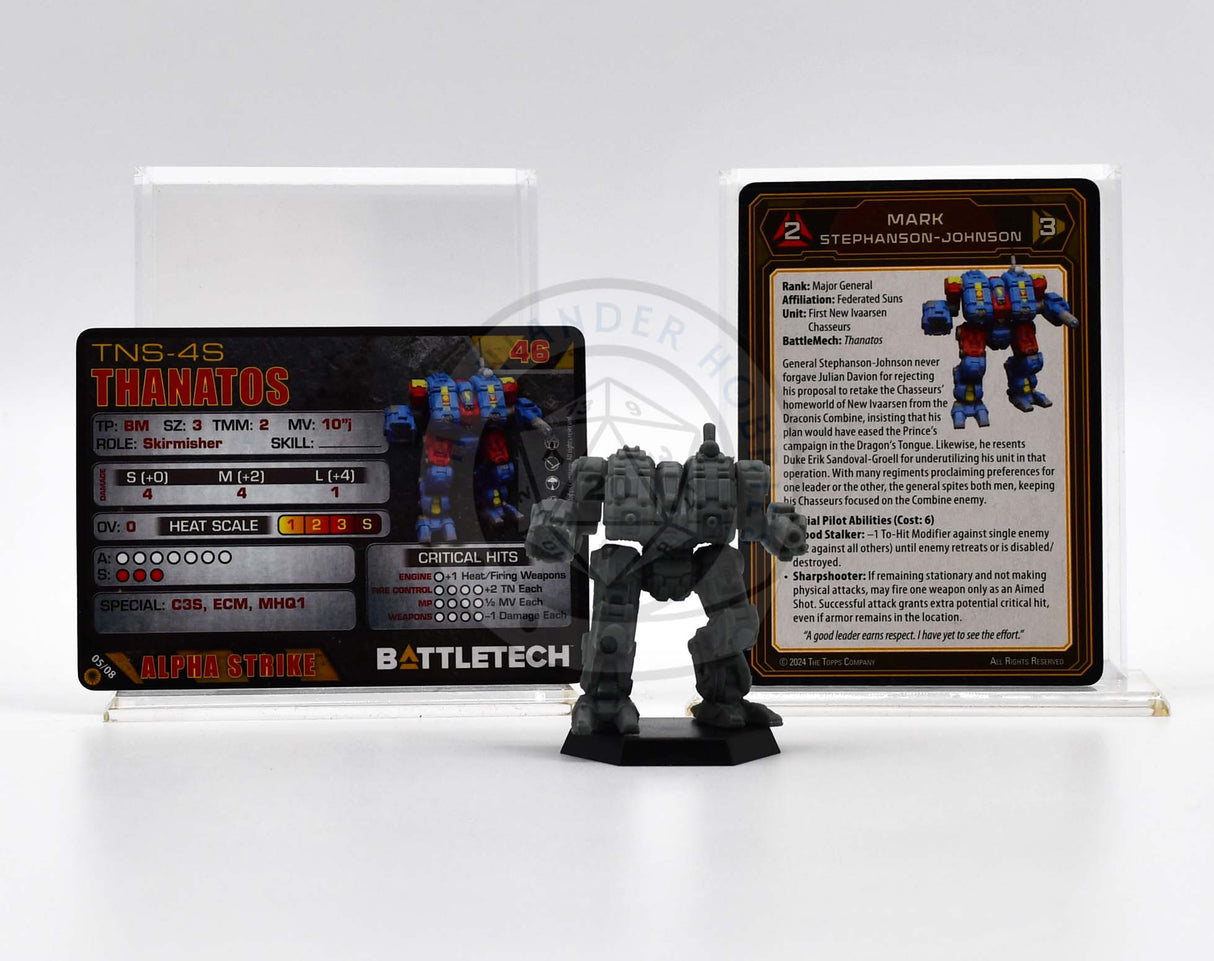 Thanatos Miniature / House Davion Heavy Battle Lance [Battletech]