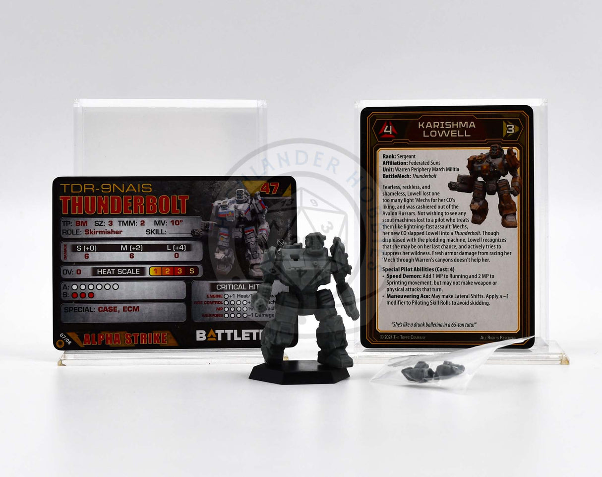 Thunderbolt Miniature / House Davion Heavy Battle Lance [Battletech]