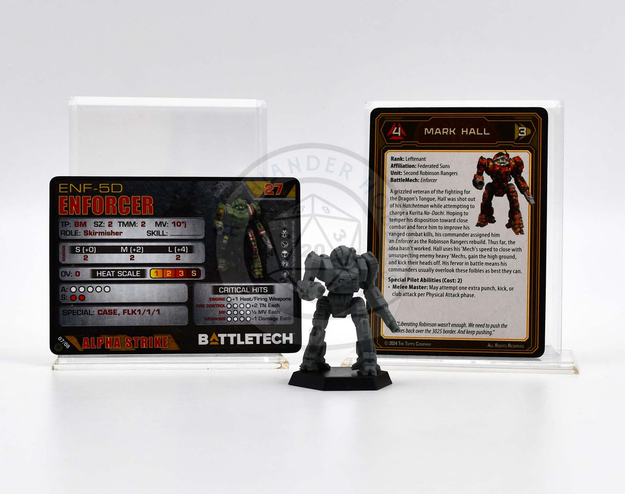 Enforcer Miniature / House Davion Cavalry Lance [Battletech]