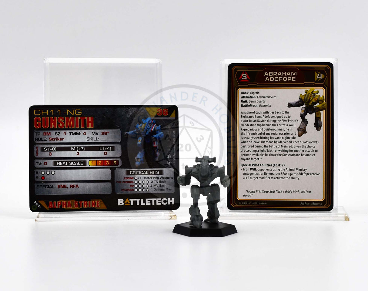 Gunsmith Miniature / House Davion Cavalry Lance [Battletech]