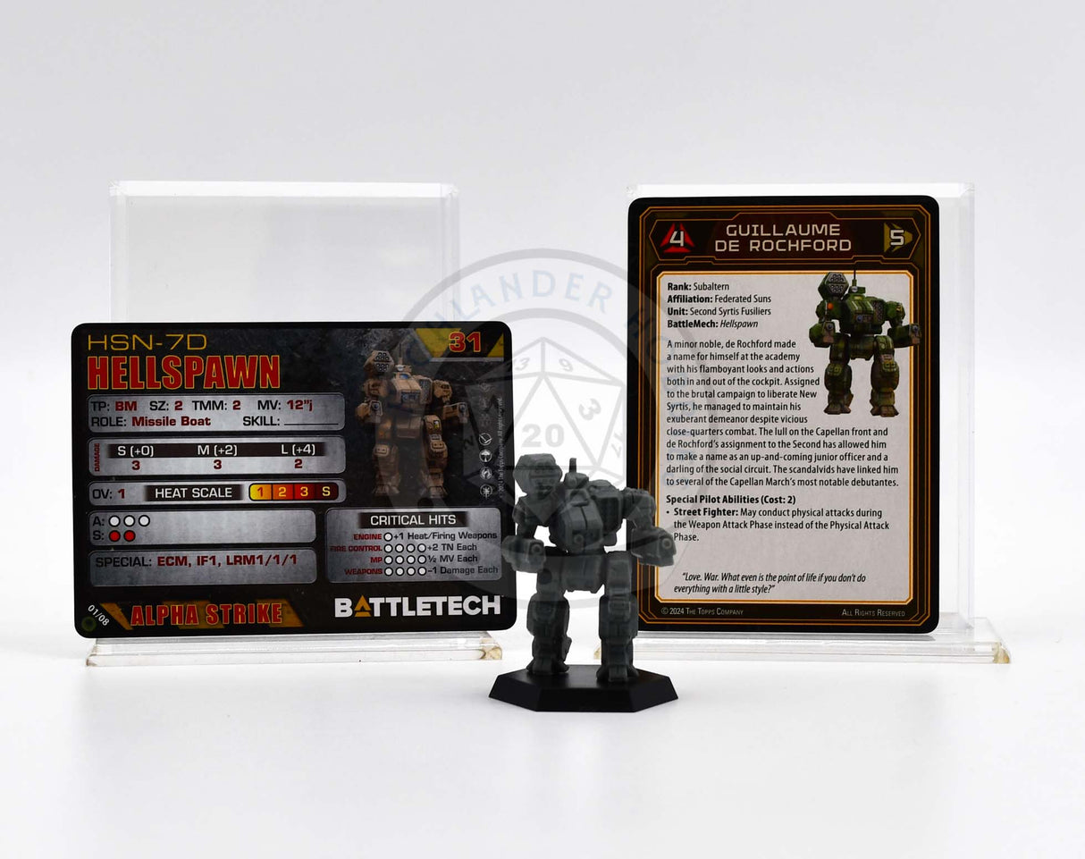 Hellspawn Miniature / House Davion Cavalry Lance [Battletech]