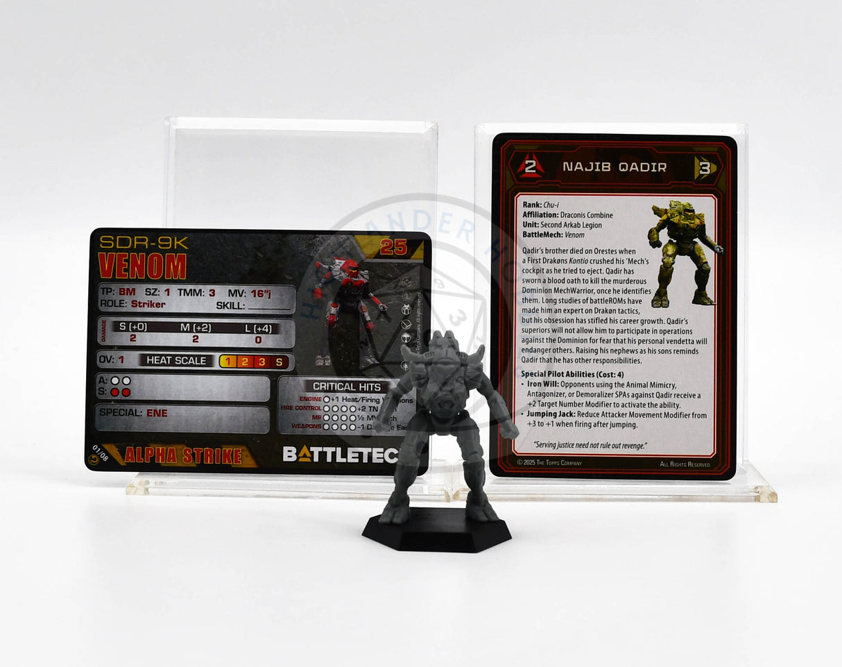 Venom Miniature / House Kurita Ranger Lance [Battletech]