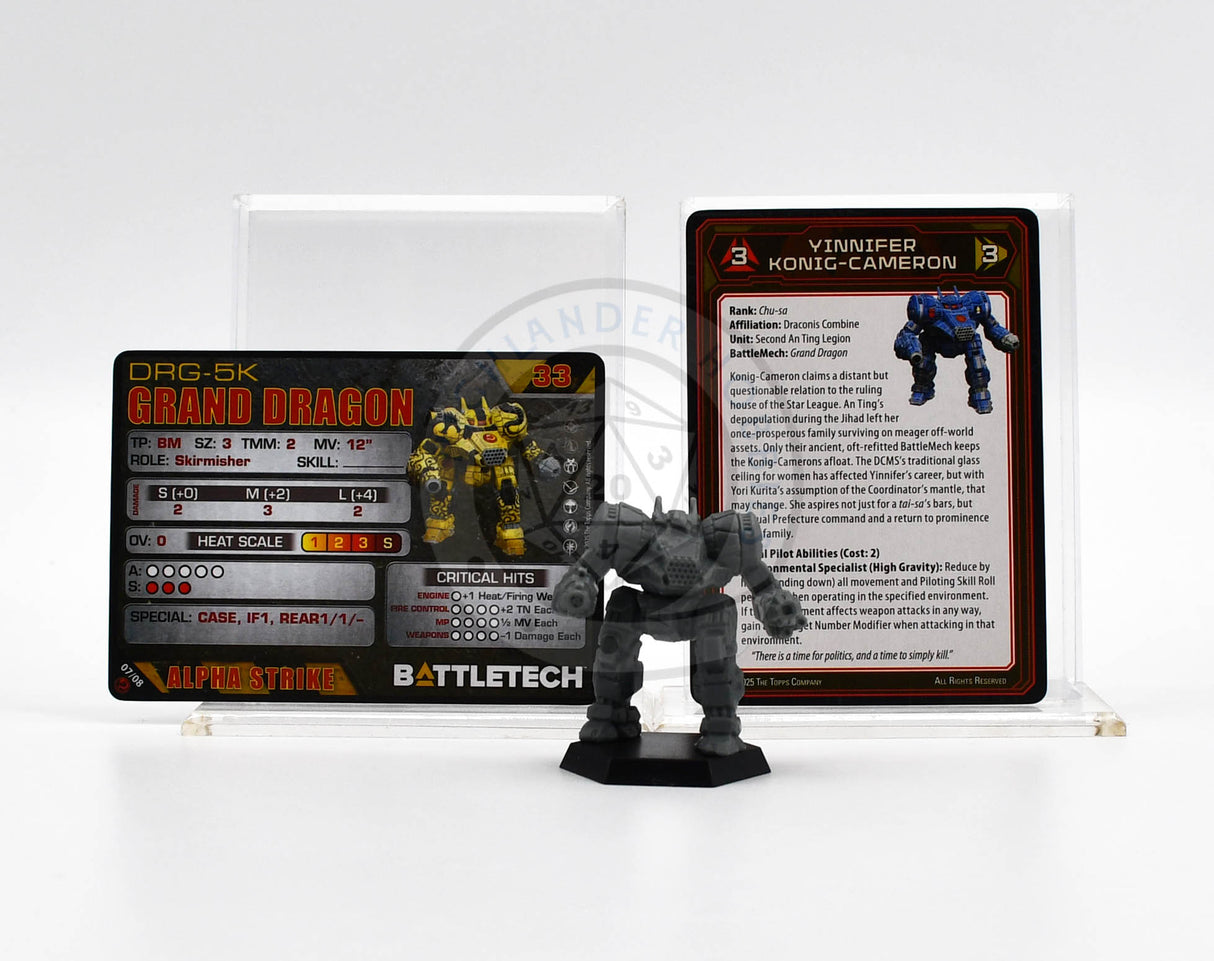 Grand Dragon Miniature / House Kurita Command Lance [Battletech]