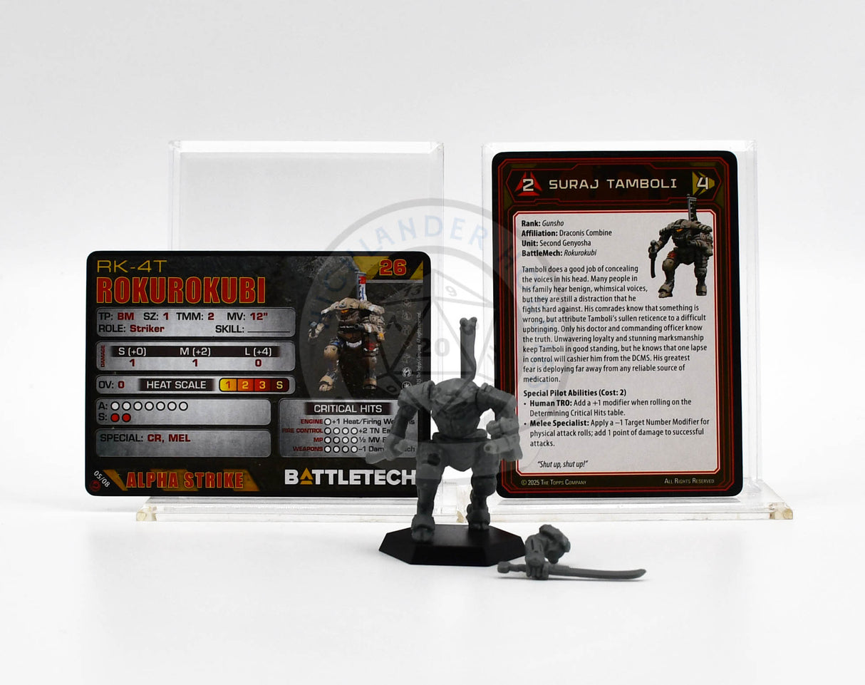 Rokurokubi Miniature / House Kurita Command Lance [Battletech]