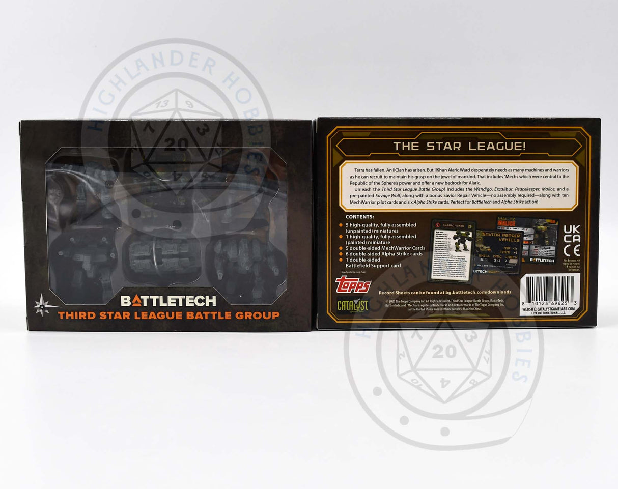 Third Star League Battle Group Force Pack 35787 [Battletech] Catalyst Game Labs