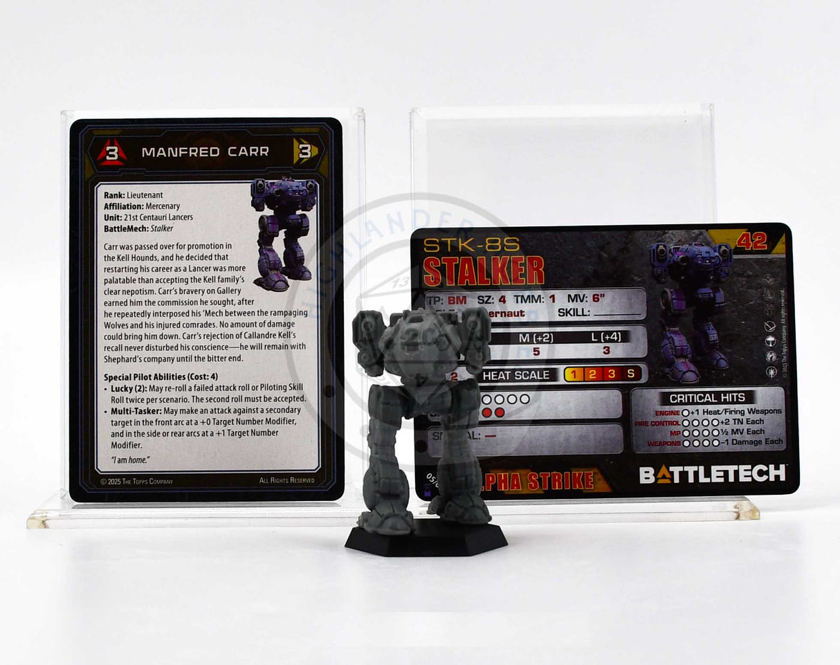 Stalker Miniature / 21st Centauri Lancers Command Lance [Battletech]