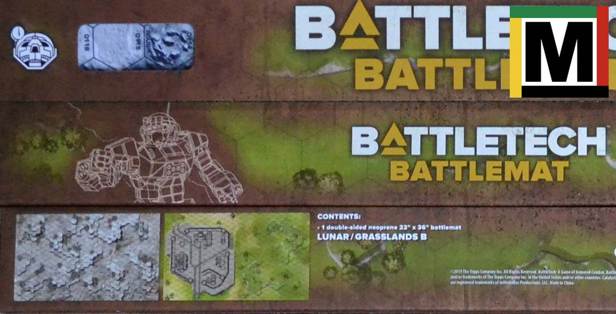 Battlemat B Lunar / Grasslands 35800B [Battletech]