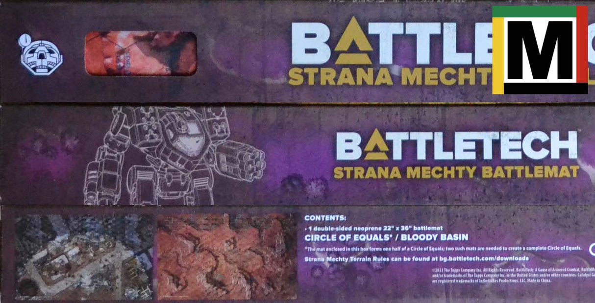 Battlemat J Strana Mechty Circle of Equals / Bloody Basin 35800J [Battletech]