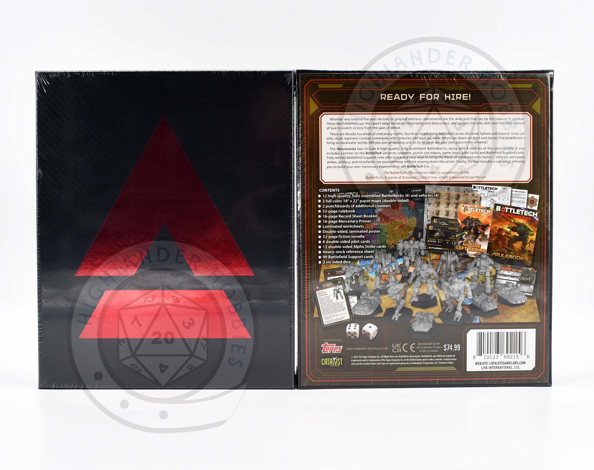 Mercenaries Box LIMITED EDITION 35031 LE [Battletech]