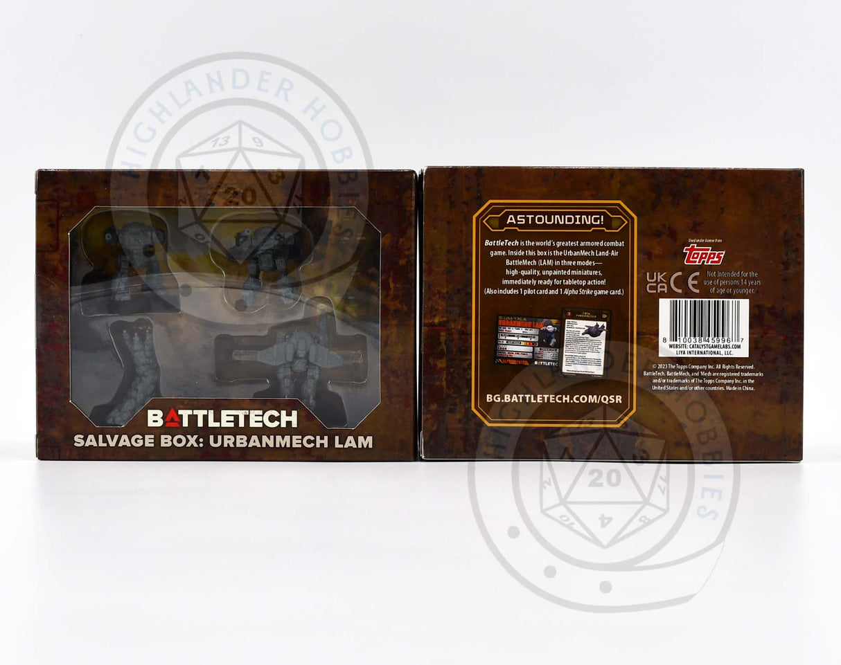 Salvage Box: Urbanmech LAM Force Pack 36012 [Battletech]