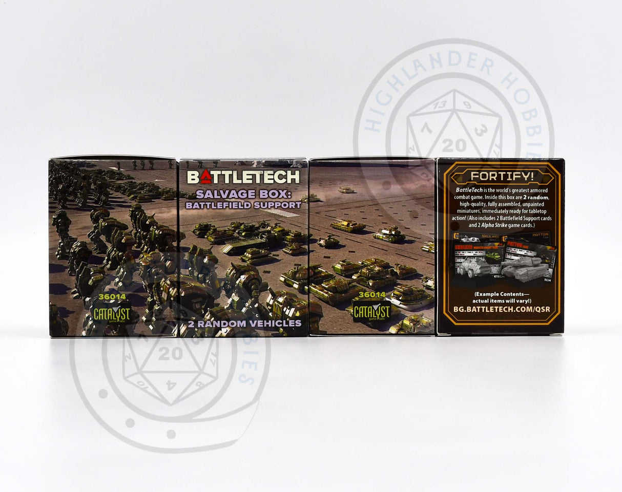 Salvage Blind Box Battlefield Support 36014 [Battletech]