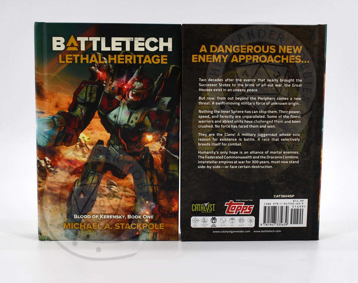 BattleTech: Blood of Kerensky - Book One - Lethal Heritage [Hardcover]