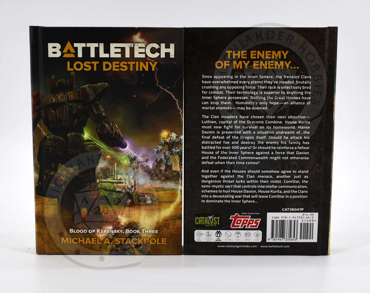 BattleTech: Blood of Kerensky - Book Three - Lost Destiny [Hardcover]