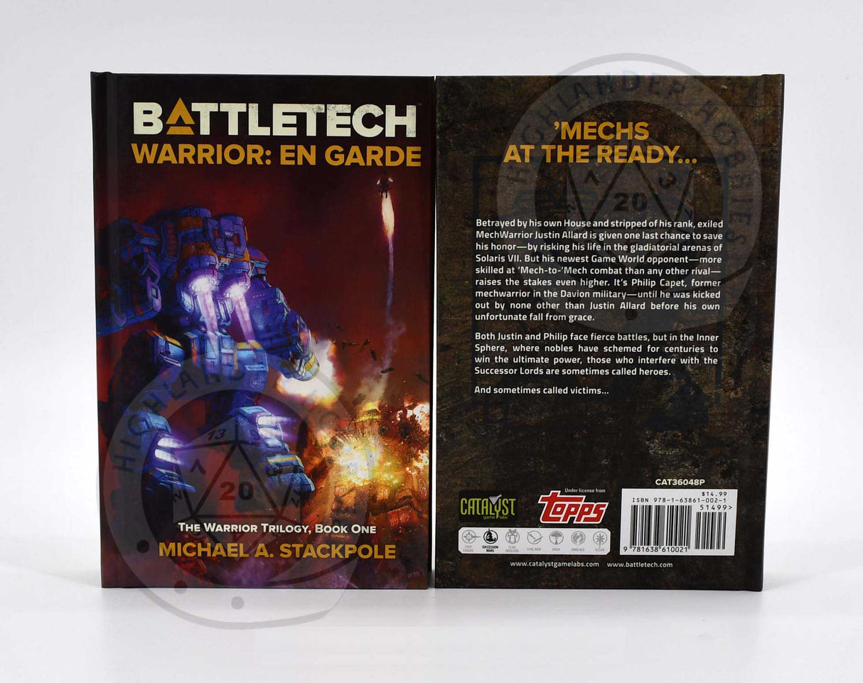 BattleTech: The Warrior Trilogy - Book One - En Garde [Hardcover]
