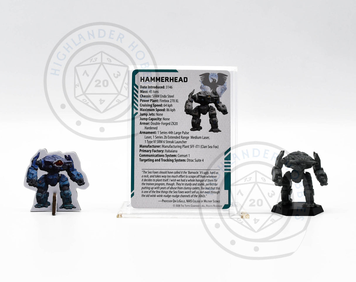 Hammerhead Miniature / Starter Box 37001 [Battletech] Catalyst