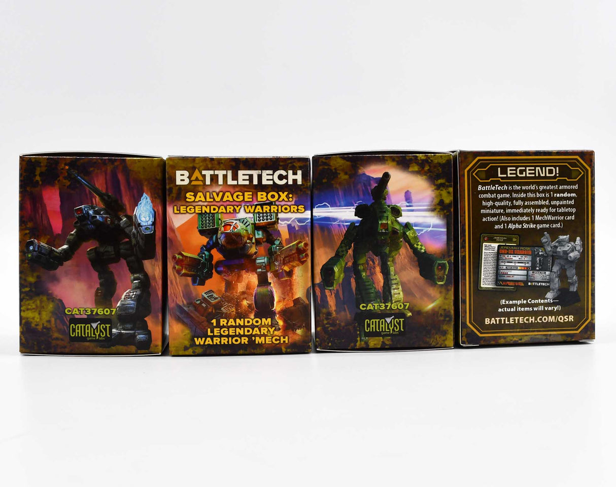 Legendary Warriors Salvage Box [Battletech] Catalyst Game Labs