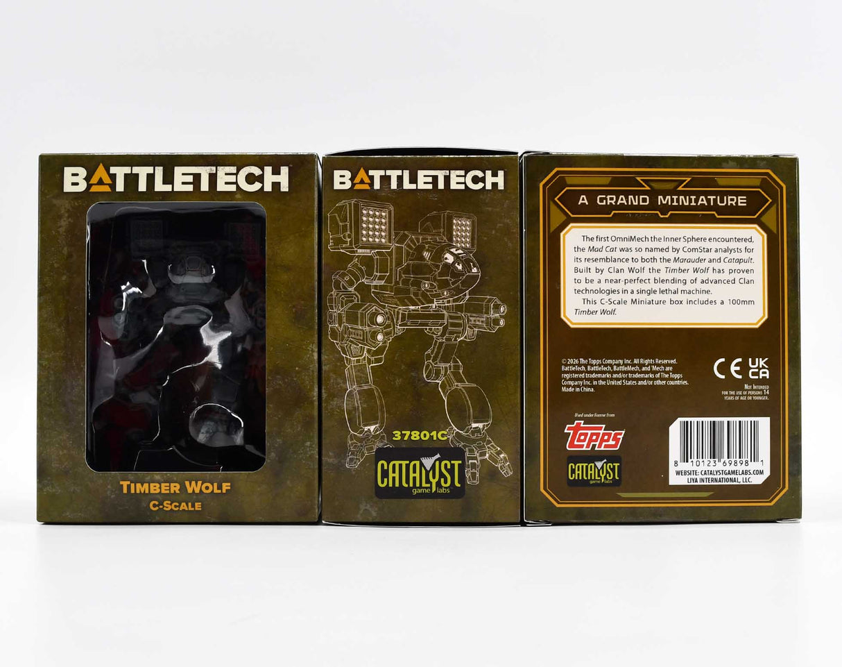 Timber Wolf C-Scale Miniature [Battletech] Catalyst Game Labs