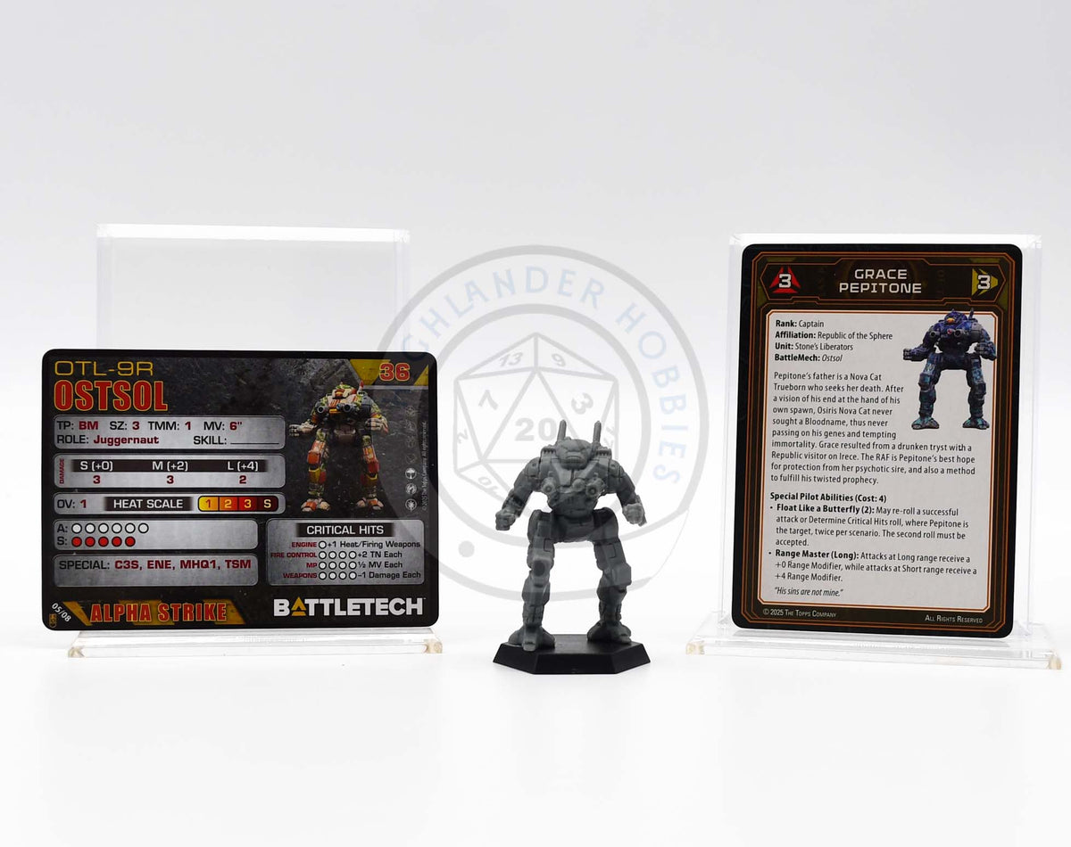 Ostsol Miniature / Illician Lancers Command Lance 38002 [Battletech] Catalyst