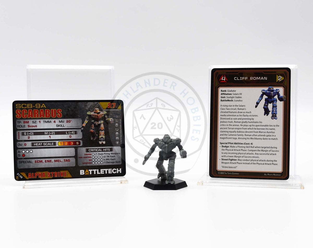 Scarabus Miniature / Illician Lancers Command Lance 38002 [Battletech] Catalyst