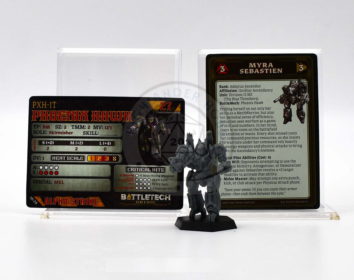 Phoenix Hawk Miniature / Battletech Gothic [Battletech] Catalyst Game Labs