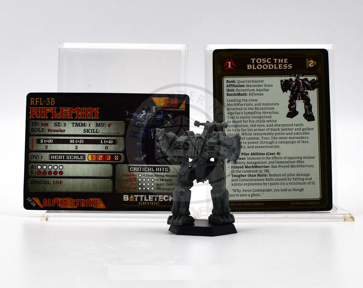 Rifleman Miniature / Battletech Gothic [Battletech] Catalyst Game Labs
