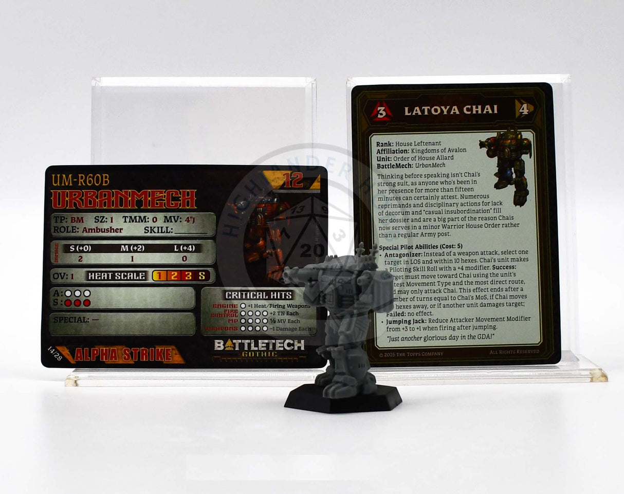 Urbanmech Miniature / Battletech Gothic [Battletech] Catalyst Game Labs